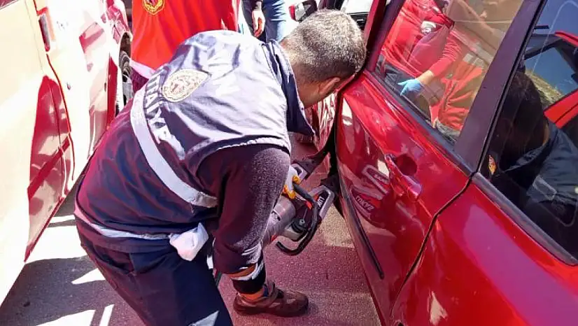 Van'da trafik kazası, 1 yaralı
