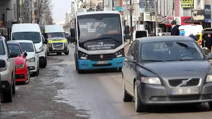 Van'da ulaşıma sessiz sedasız zam