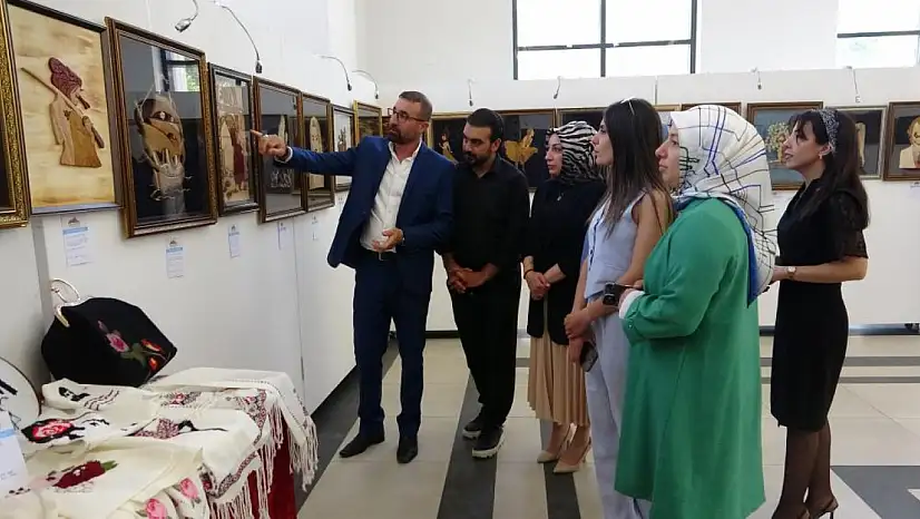 Van'da unutulmaya yüz tutmuş sanatlar sergisi açıldı