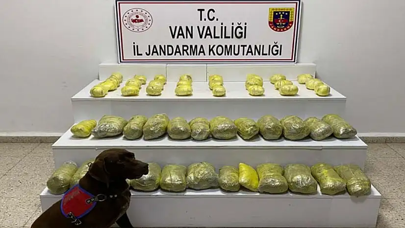 Van'da uyuşturucu ele geçirildi