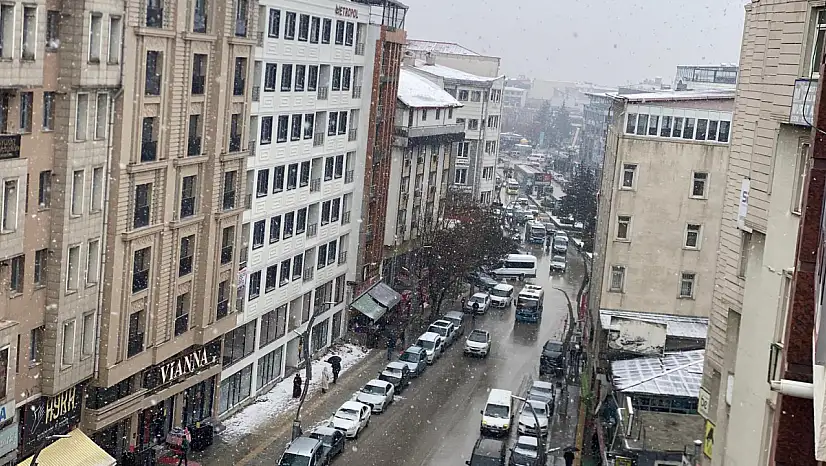 Van haftaya kar yağışıyla uyandı