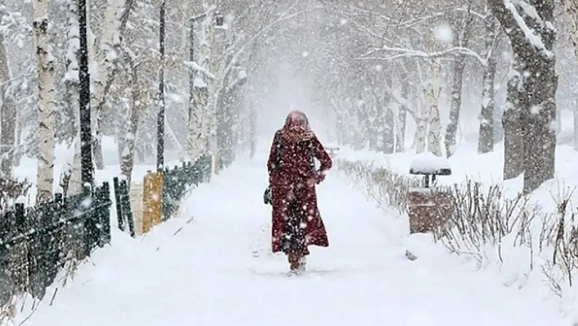 Van için kuvvetli kar yağışı ve fırtına uyarısı!
