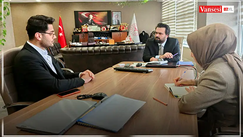 Van il sağlık müdürlüğü'nde açık kapı buluşmaları sürüyor