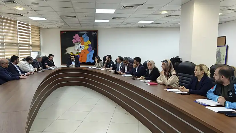 Van İl Sağlık Müdürlüğü'nde haftalık değerlendirme toplantısı gerçekleştirildi