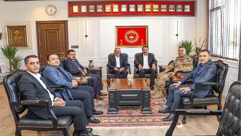 Van TSO heyetinden Tuğgeneral Avkıran'a ziyaret