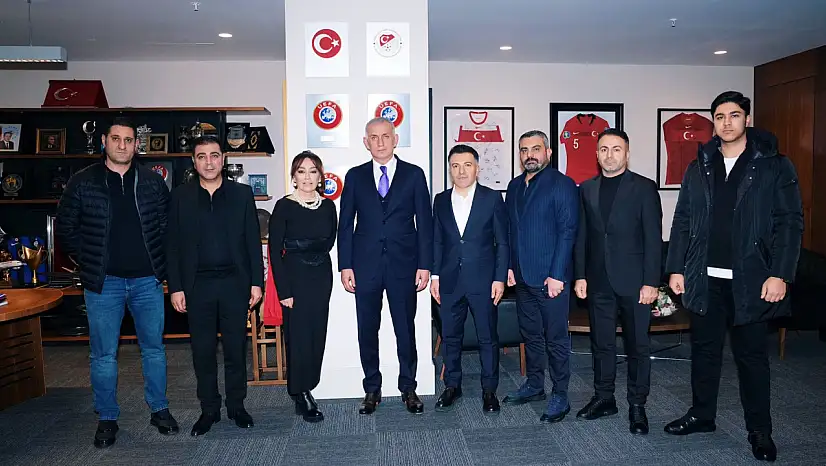 Vanspor FK Yönetiminden TFF Başkanı Hacıosmanoğlu'na ziyaret