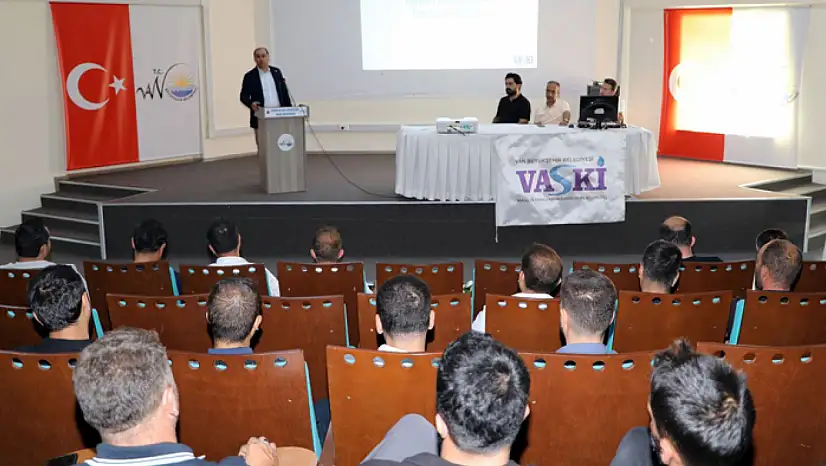 VASKİ, saha personeline hizmet içi eğitim verdi