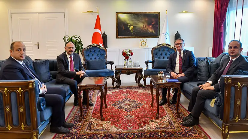 Yeni İl Millî Eğitim Müdürü Çandıroğlu, Vali Balcı'yı ziyaret etti
