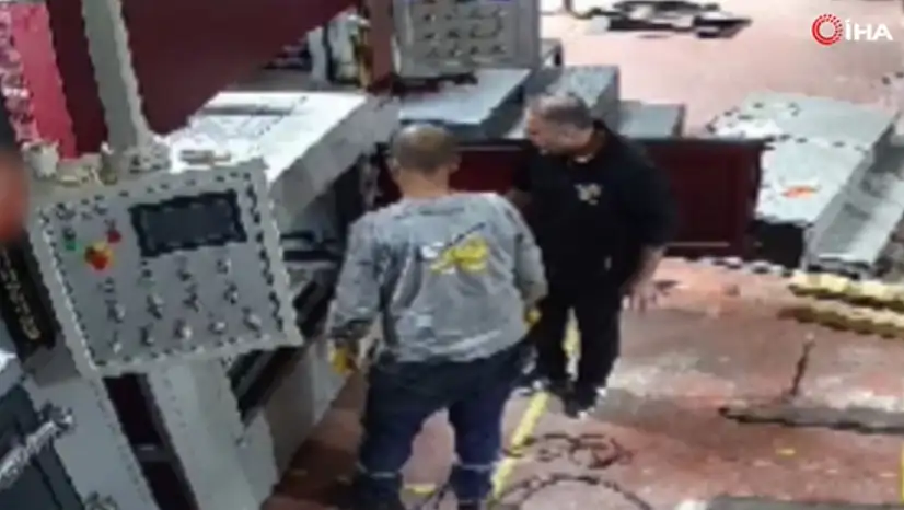 İşadamının feci ölümü güvenlik kamerasında