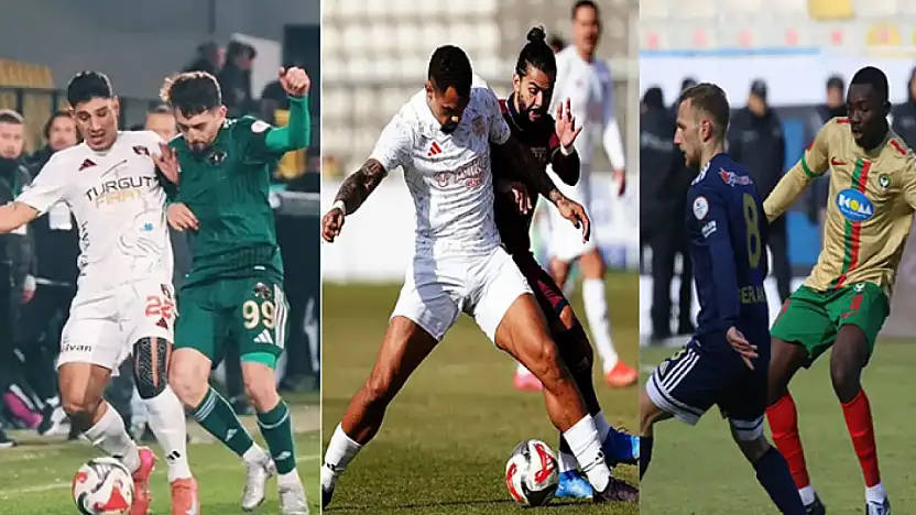 26. hafta heyecanı bugün oynanacak üç maçla başlıyor