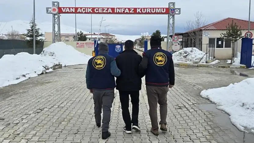 8 yıl hapis cezası bulunan şahıs yakalandı