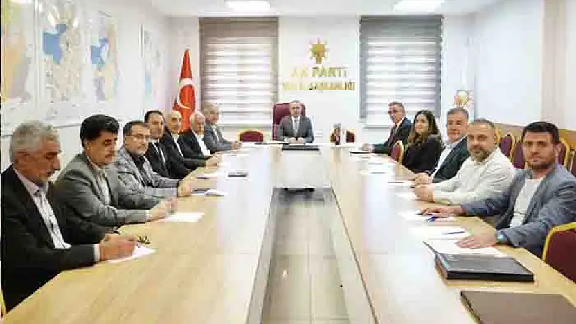 AK Parti Haftalık Olağan Yürütme Kurulu toplantısı yapıldı