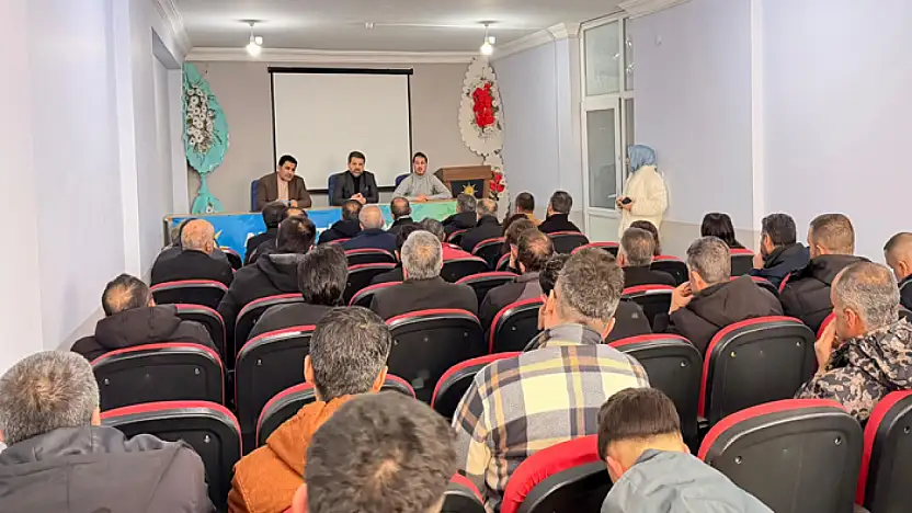 AK Parti İpekyolu İlçe Teşkilatından kararlılık mesajı