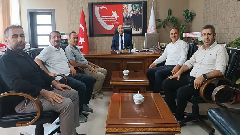 Alhan'dan Deniz'e hayırlı olsun ziyareti