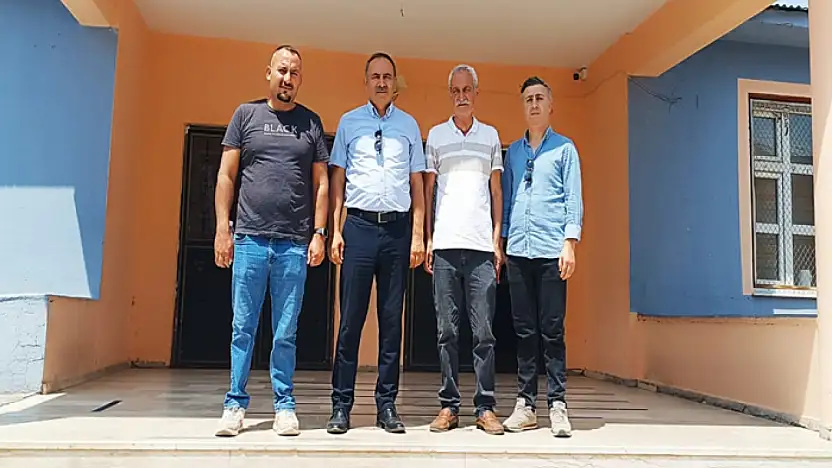 Alhan'ın okul ziyaretleri sürüyor