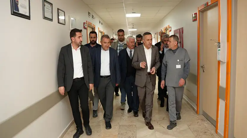 Arvas'tan hastane ziyareti