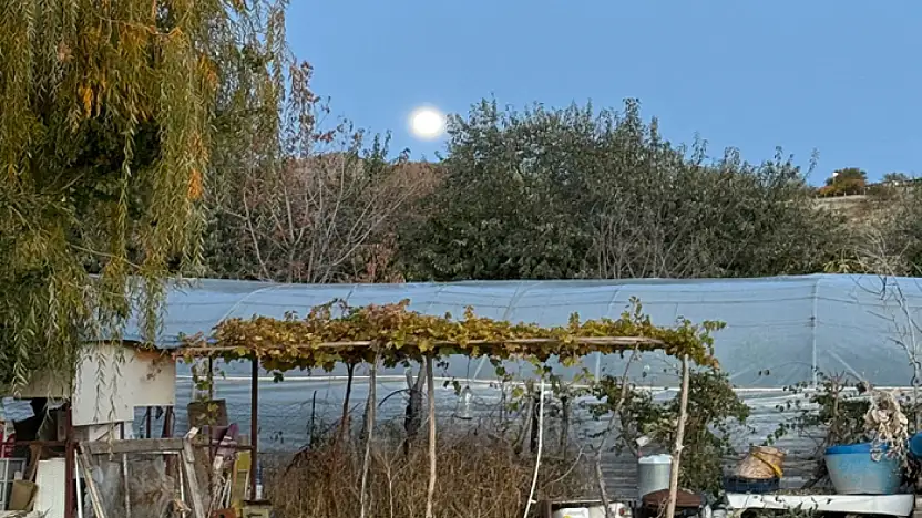 Ayanıs Kalesi'nde gün batımı mest etti