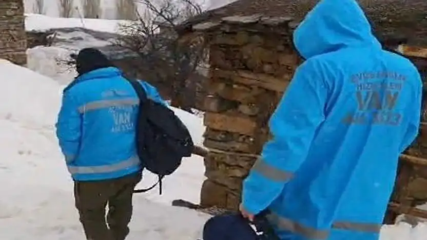 Bahçesaray'da evde sağlık hizmeti