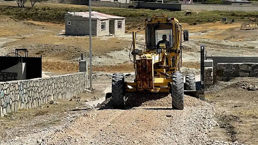 Bardakçı Mahallesi'nde stabilize çalışması