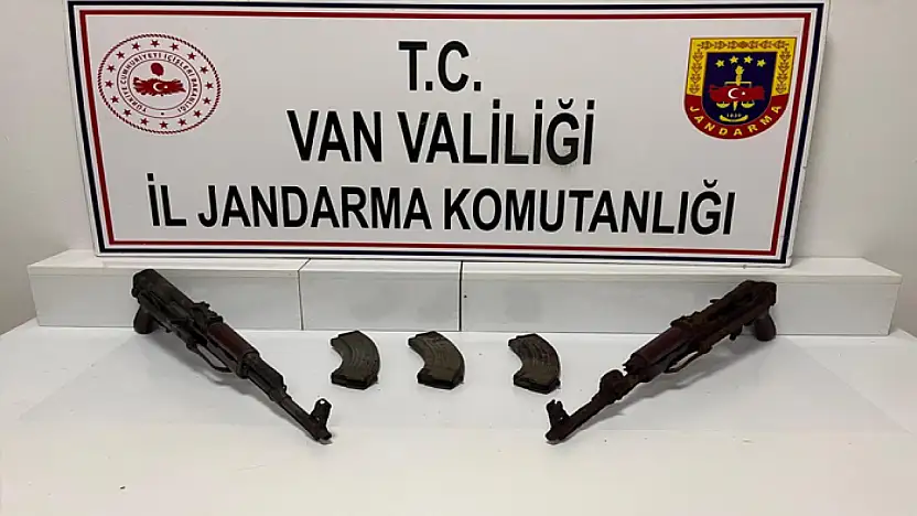 Başkale'de uzun namlulu silah ele geçirildi