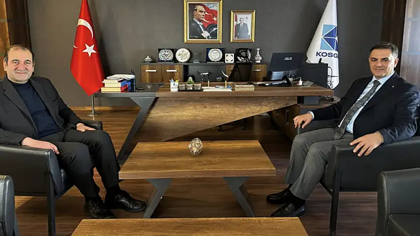 Baykara'dan KOSGEB İl Müdürü Yörük'e ziyaret