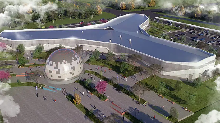 Bilim merkezi ve kent müzesi inşaatı devam ediyor