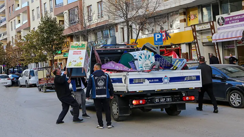 Büyükşehir Belediyesi kaldırım işgallerine karşı denetimlerini artırdı