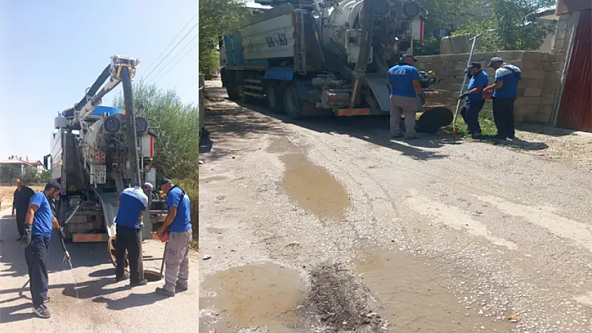 Buzhane Mahallesi'nde yaşanan kanalizasyon sorunu çözüldü
