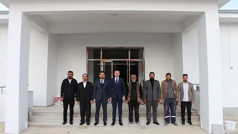 Çaldıran'da yeni Kur'an Kursu inşaatında sona yaklaşıldı