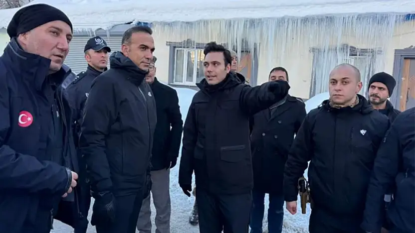 Çatak'ta çığ afeti sonrası saha incelemesi yapıldı