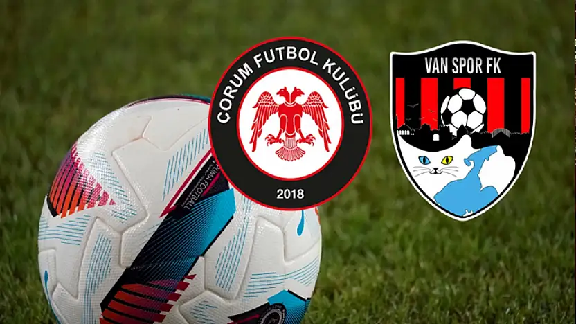 Çorumspor, Vanspor maçının ilk onbirleri belli oldu