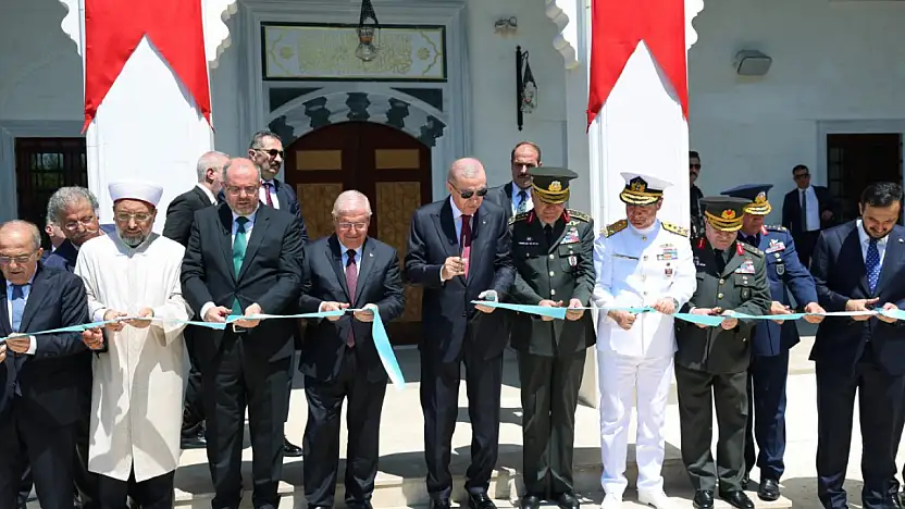 Cumhurbaşkanı Erdoğan yapımı tamamlanan camilerin açılışında konuştu