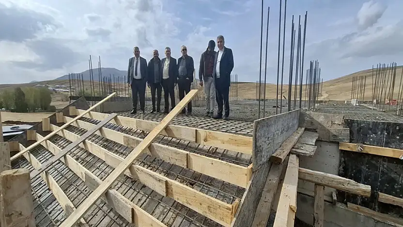 Durmaz, Yatılı Kız Kuran kursu inşaatını inceledi