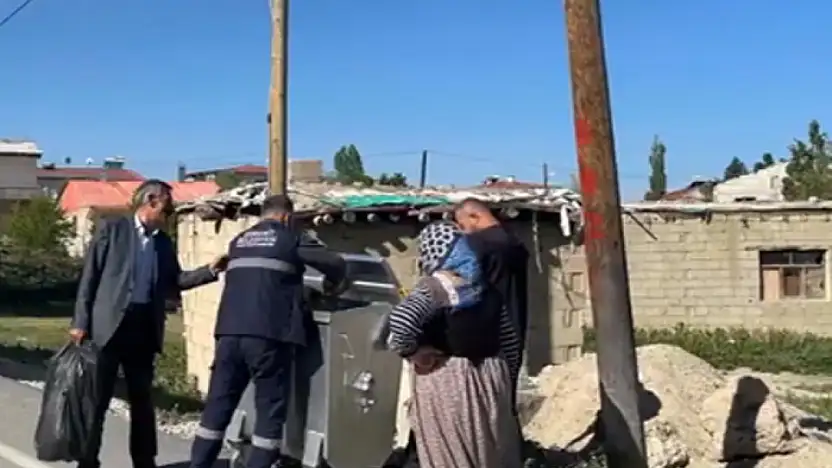 Edremit Belediyesi'nden çöp konteyneri dağıtım çalışmaları