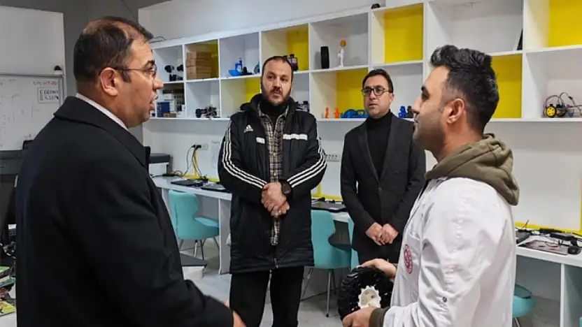 Edremit BİLSEM'de bilim ve sanat çalışmaları değerlendirildi