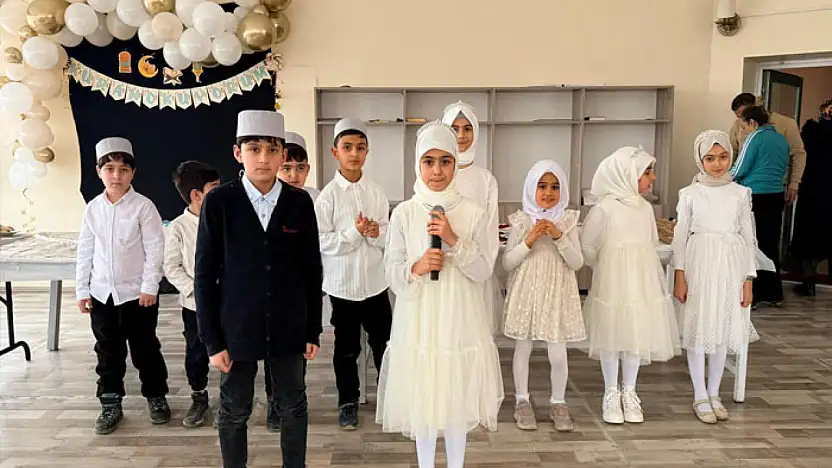 Elifba'dan Kur'an-ı Kerim'e anlamlı geçiş: Miniklerden ilk tilavet heyecanı