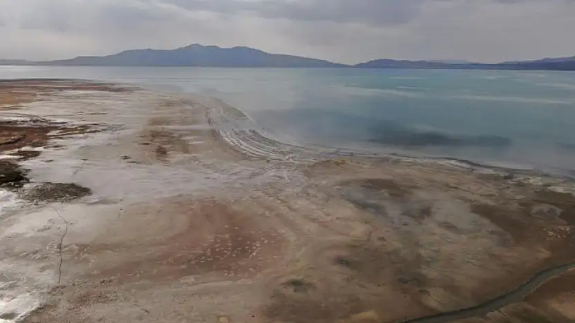 Erçek Gölü son 30 yılda büyük çekilme yaşadı