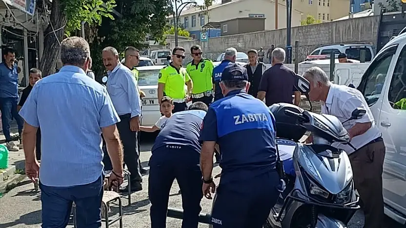 Erciş'te yayaların güvenliği için engeller kaldırıldı