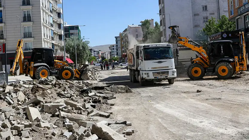 Eski Cezaevi Caddesi yenileniyor