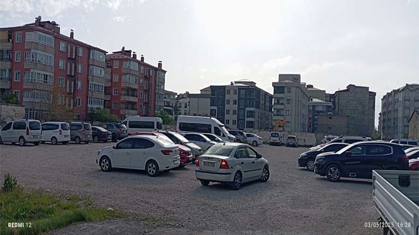 Eski orduevi arsası yeniden otopark olarak hizmet vermeye başladı