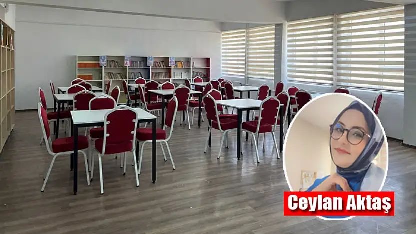 Gazetemiz yazarı Ceylan Aktaş, Vali Orhan Işın İlk Ve Ortaokulu kütüphanesini yeniledi
