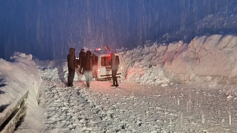 Hakkari-Van yolunda iki çığ arasında kalan 5 araç kurtarıldı
