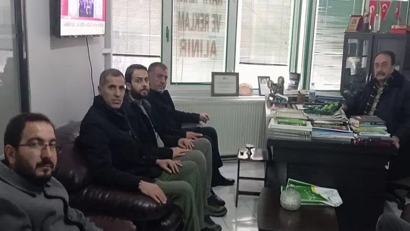 HÜDA PAR heyetinden Vansesi Gazetesi'ne 10 Ocak ziyareti