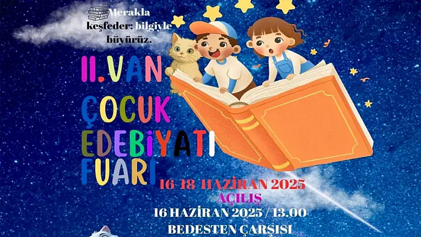 II. Van Çocuk Edebiyatı Fuarı başlıyor
