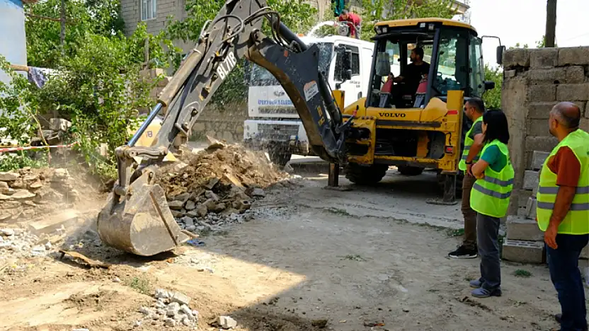 İpekyolu Belediyesi'nden yeni yol çalışması