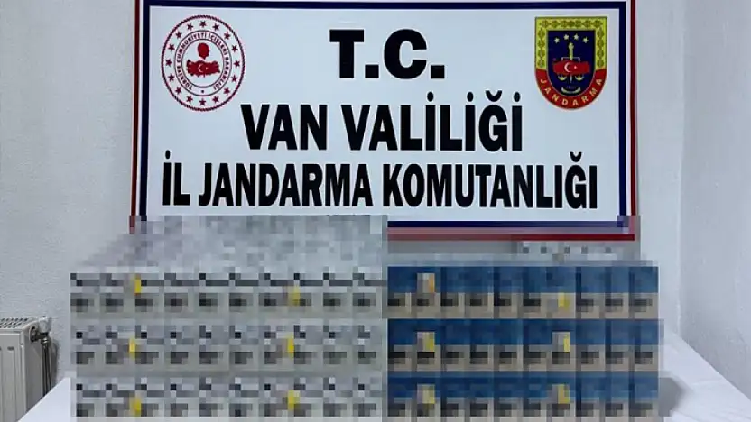 Kapıköy'de kaçak sigara ele geçirildi