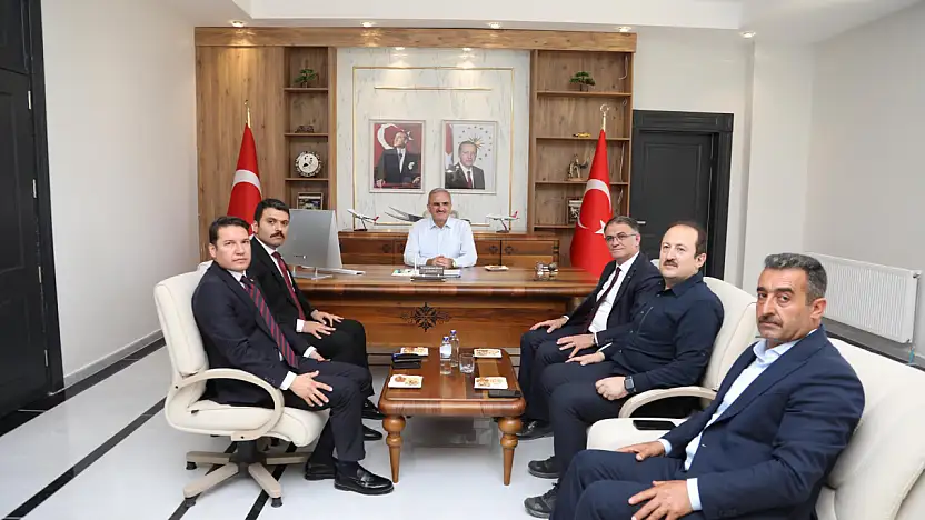 Karaloğlu'dan yeni İpekyolu Hükümet Konağına ziyaret