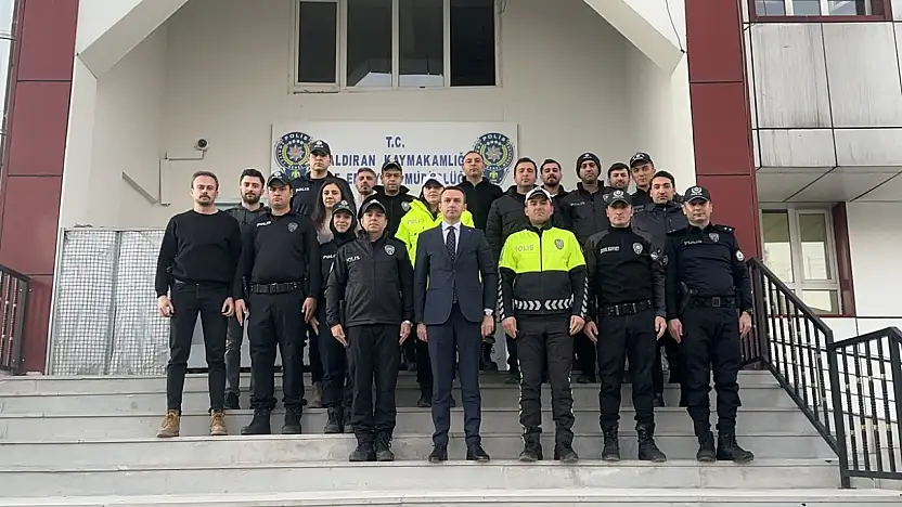 Kaymakam Bakan'dan Emniyet Müdürlüğüne ziyaret