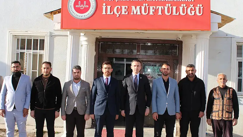 Kaymakam Bakan'dan Müftülüğe ziyaret