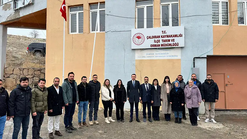 Kaymakam Bakan'dan tarım ve orman müdürlüğü'ne inceleme